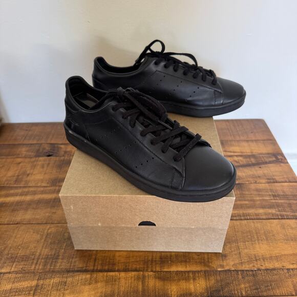 ADIDAS x YOHJI YAMAMOTO Y-3 STAN SMITH BLACK SIZE US 7 UK 6.5 EU 40 - Picture 3 of 13